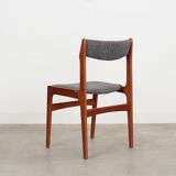 Set of six teak chairs, Danish design, 1960s, production: Denmark