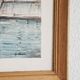 Frame wood reproduction Paris painting