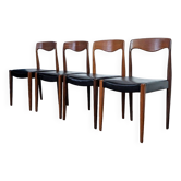 Set of 4 Scandinavian chairs
