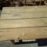 Table farm raw wood