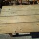 Table farm raw wood