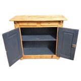 19th century pine buffet/counter