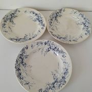 Assiettes Creil Montereau Modèle Linotte