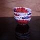 4 Pretty vintage ceramic bowls hand-painted