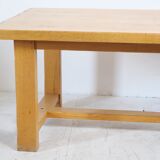 Solid oak farmhouse table
