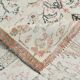 6x9 Persian Classic Cream & Black Vintage Rug, 183x287Cm
