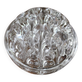19-hole flower vase, vintage glass soliflores