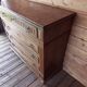 Antique chest of drawers with marble top