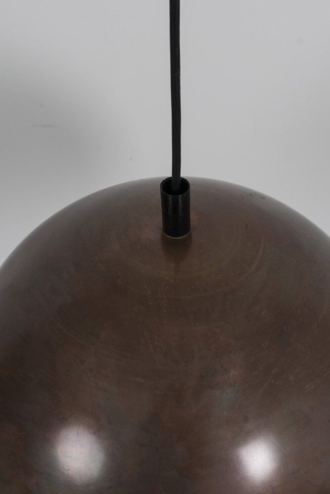 Suspension en laiton doré vintage