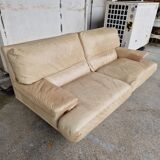 Salon vintage canapé et deux fauteuils