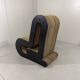 Sculpted cardboard & plywood lounge chair, 1990’s