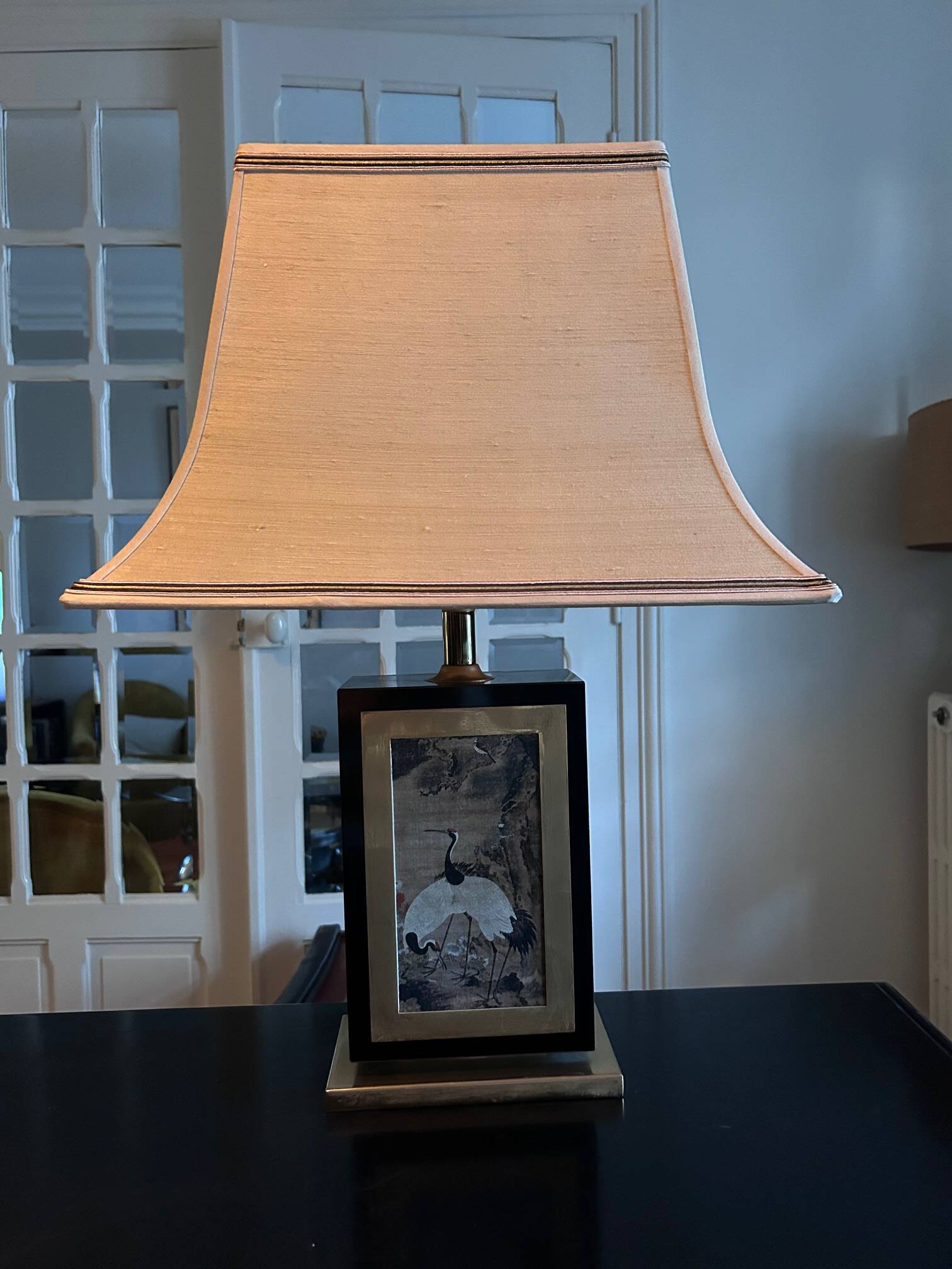 large asian pagoda lamp