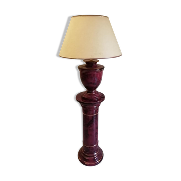 Lampe de salon sur colonne