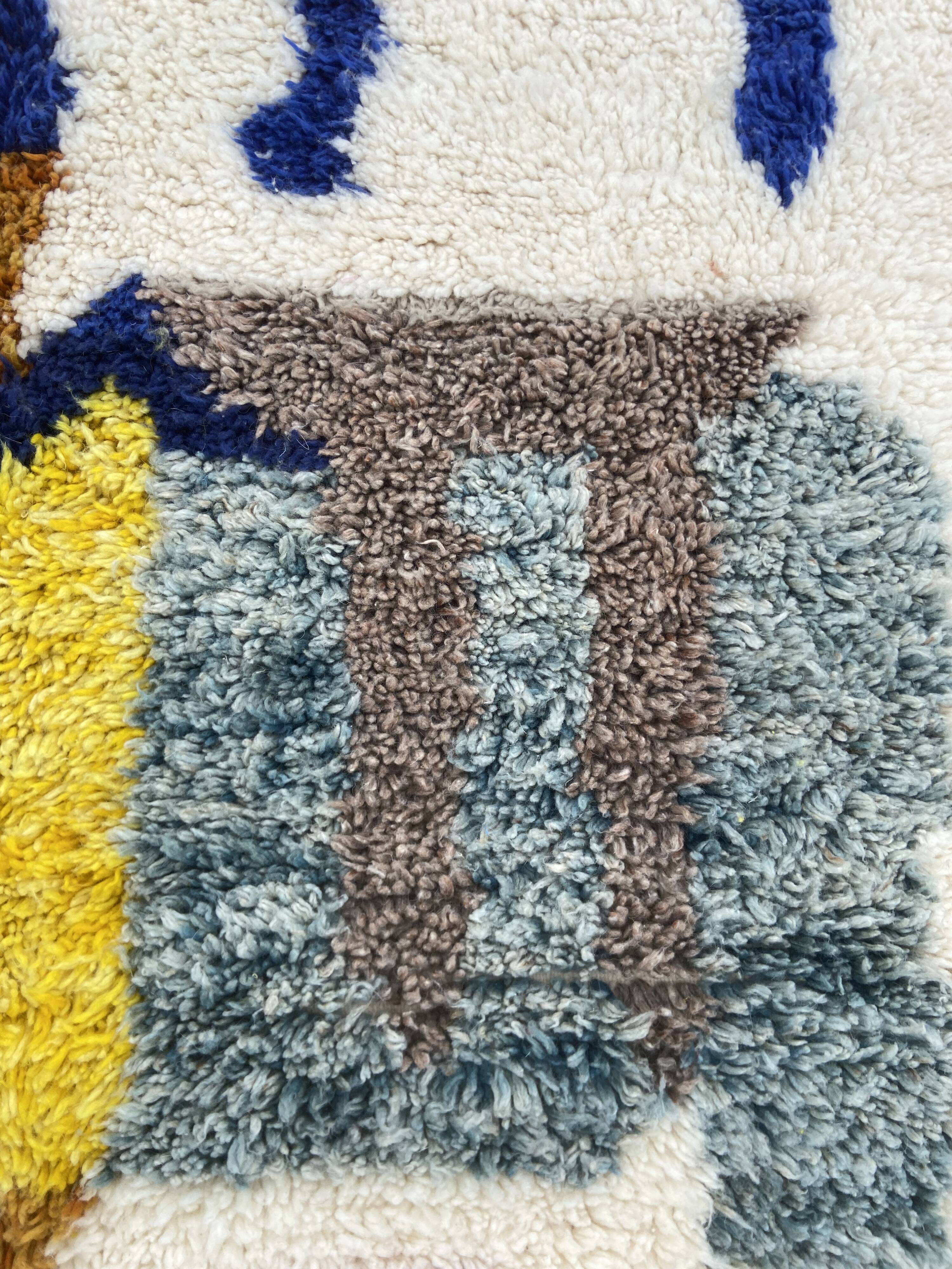 Berber carpet azilal 195x280 cm