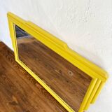 Horizontal art deco mirror