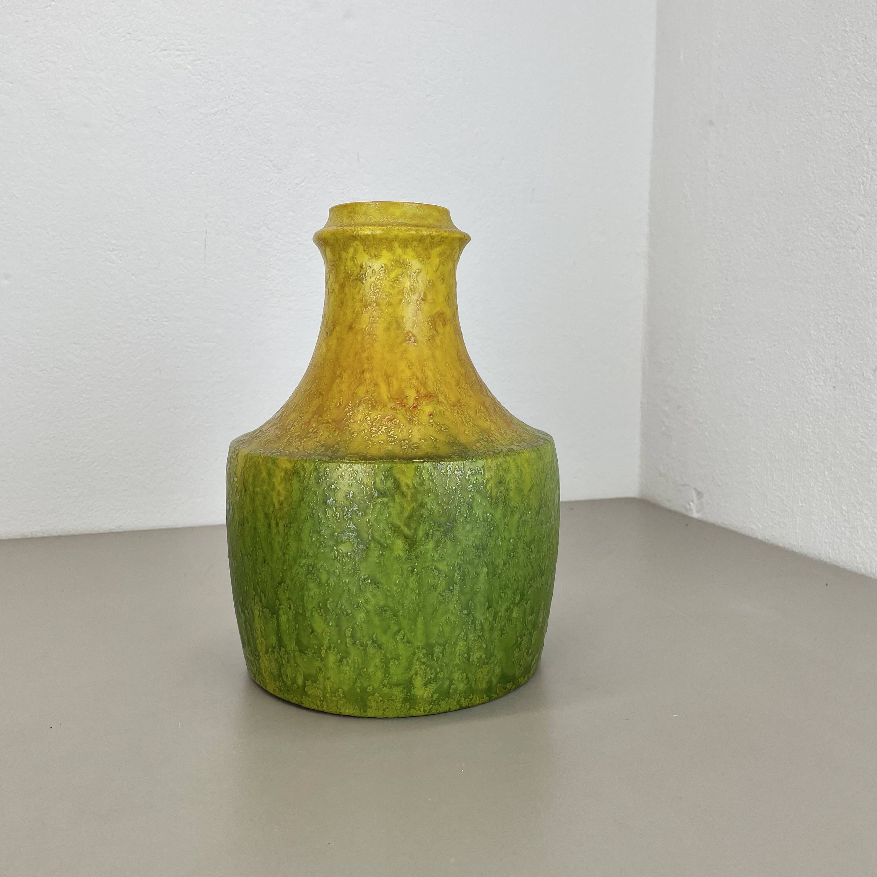 XL 4.4kg 31cm Ceramic Pottery VASE by Marcello Fantoni, ITALY, 1950s