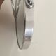 Vintage magnifying barber mirror in 12x12cm metal