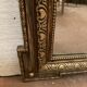 Napoleon III style mirror in wood and patinated stucco XX century