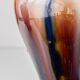 Pair of Art Deco Ceramic Table Lamps, Flambé Glaze, Belgium, 1920s, New Lampshades