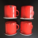Enamel cups