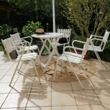 Vintage garden armchairs