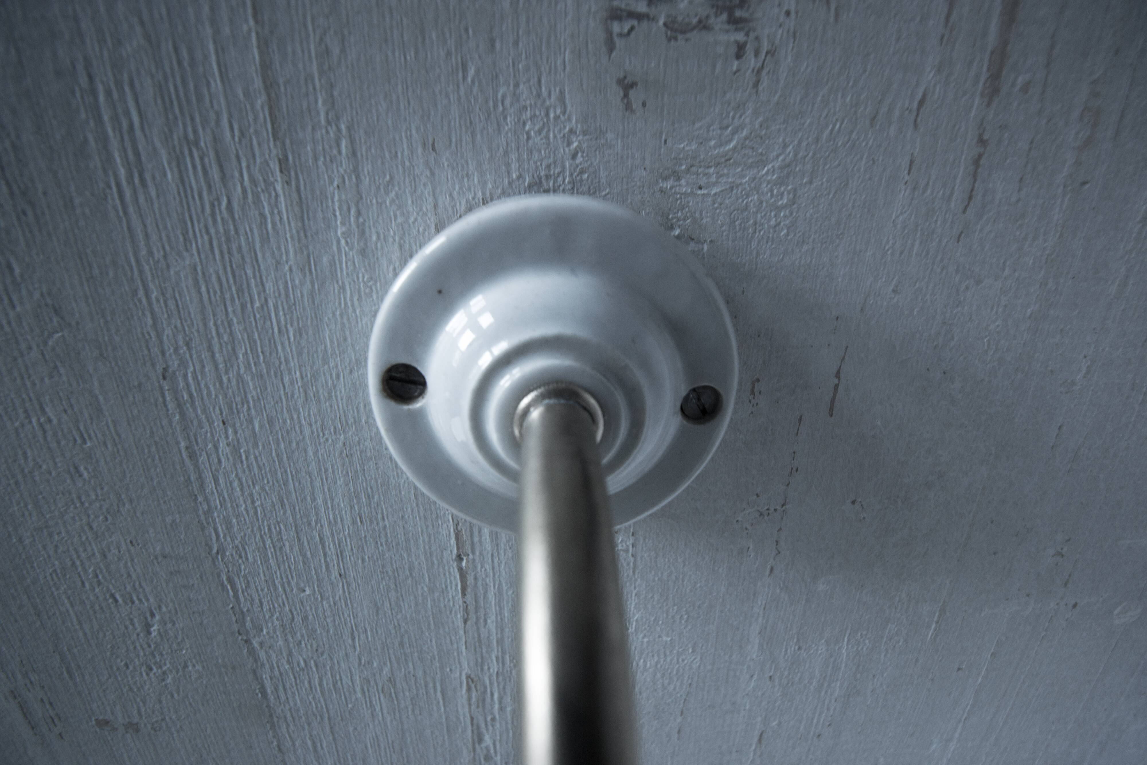 Glass Granita wall light, 1940