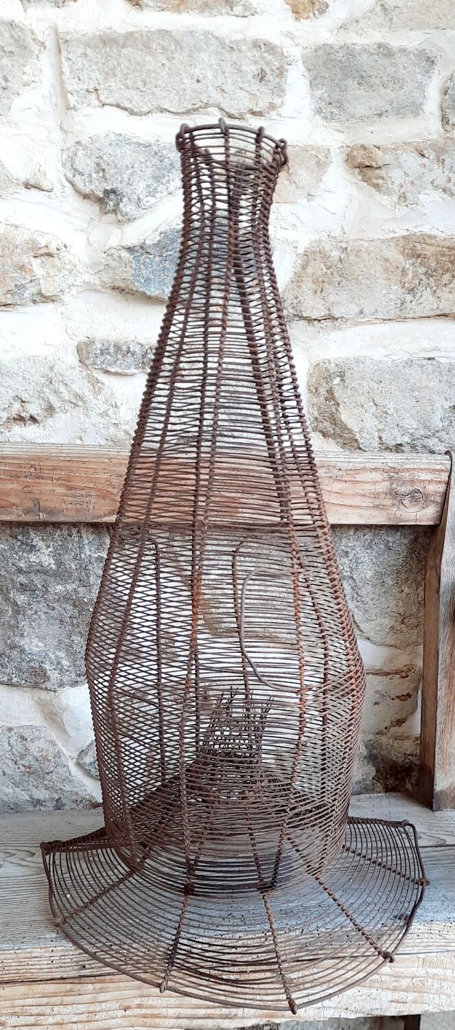 Vintage crayfish basket