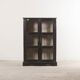 Meuble vitrine noir