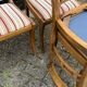 Set of 4 vintage mahogany dining chairs