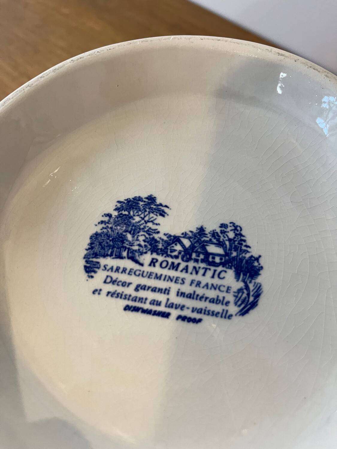 Sarreguemines “Romantic” Soup Tureen