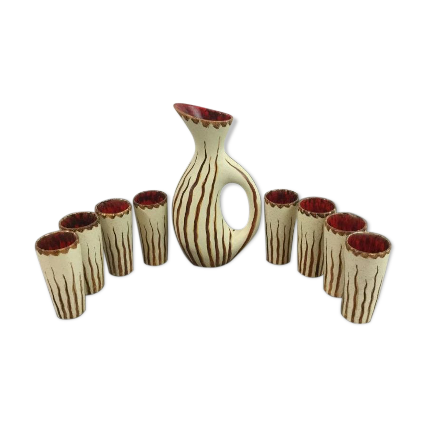 Ceramic lemonade service Bruno Dose