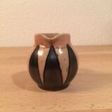 Miniature pitcher signed Odetta in Quimper, art deco ceramics