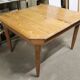 Table extensible pin massif