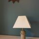Pied de lampe vintage en grès