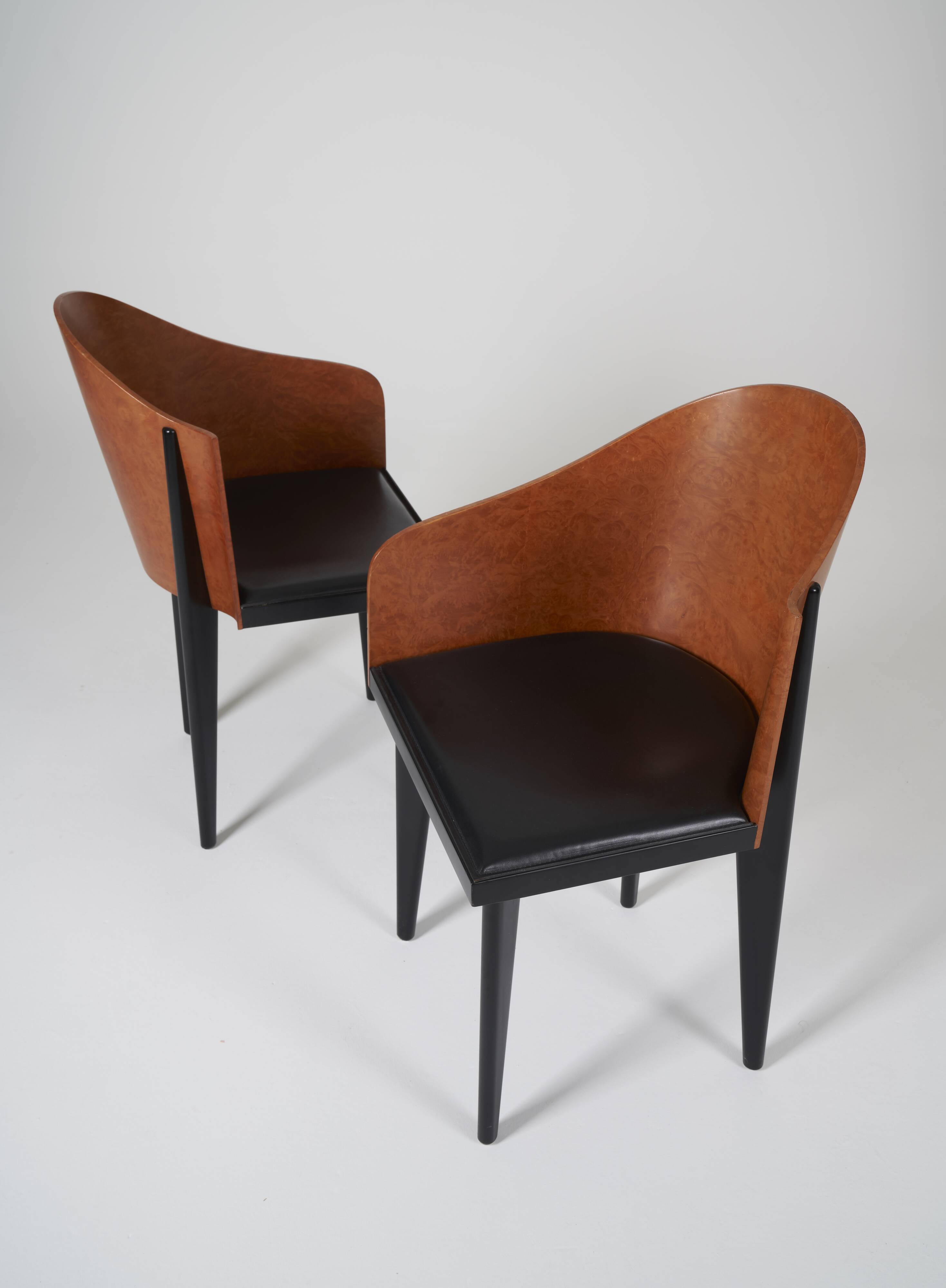 Pair of Toscana chairs by Piero Sartogo 1986
