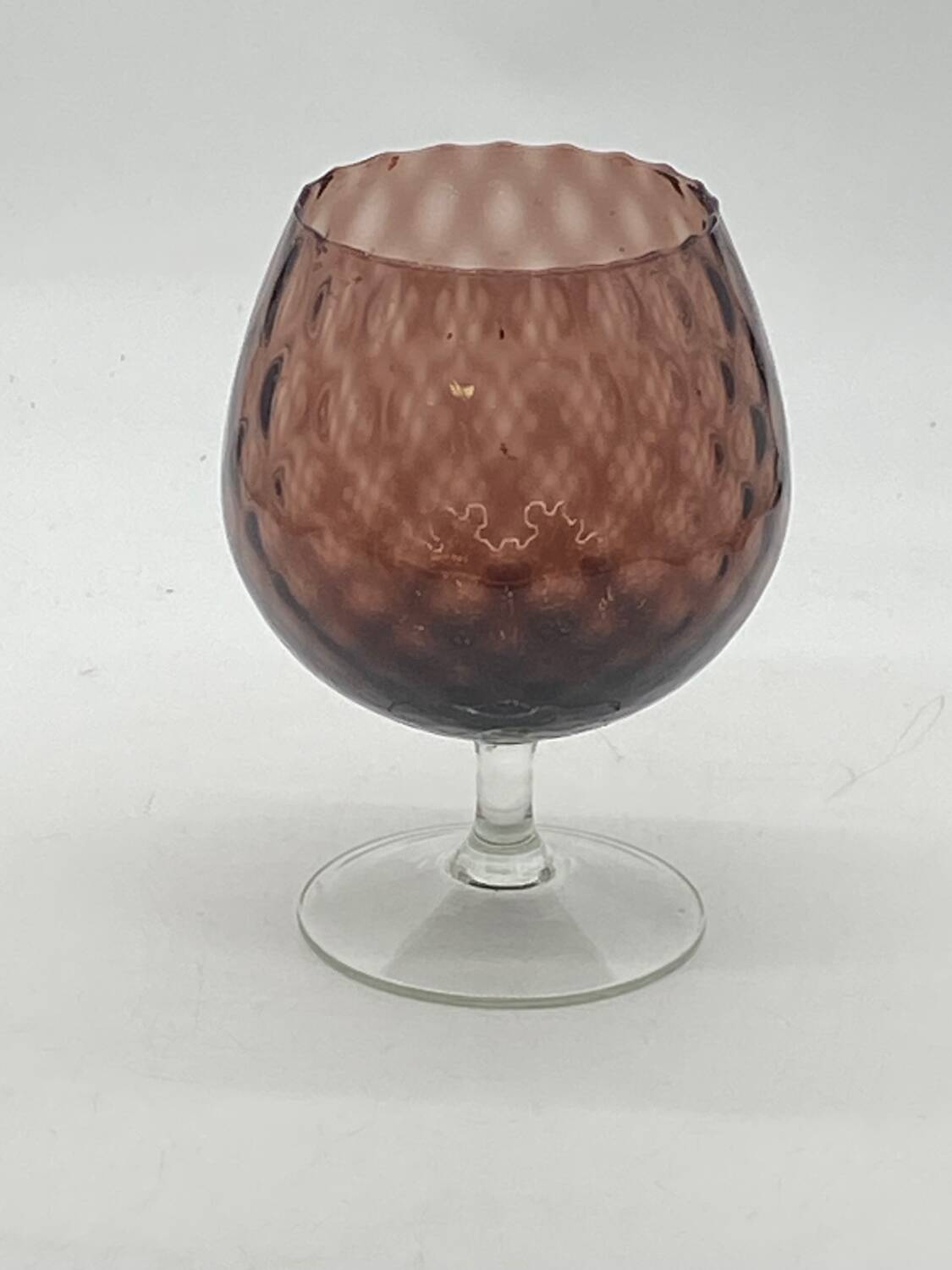 Empoli Italy vase / large glass / vintage