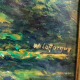 Oil on panel, twentieth century