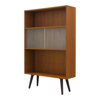 Bibliothèque en teck, design danois, années 1960, fabriquée au Danemark