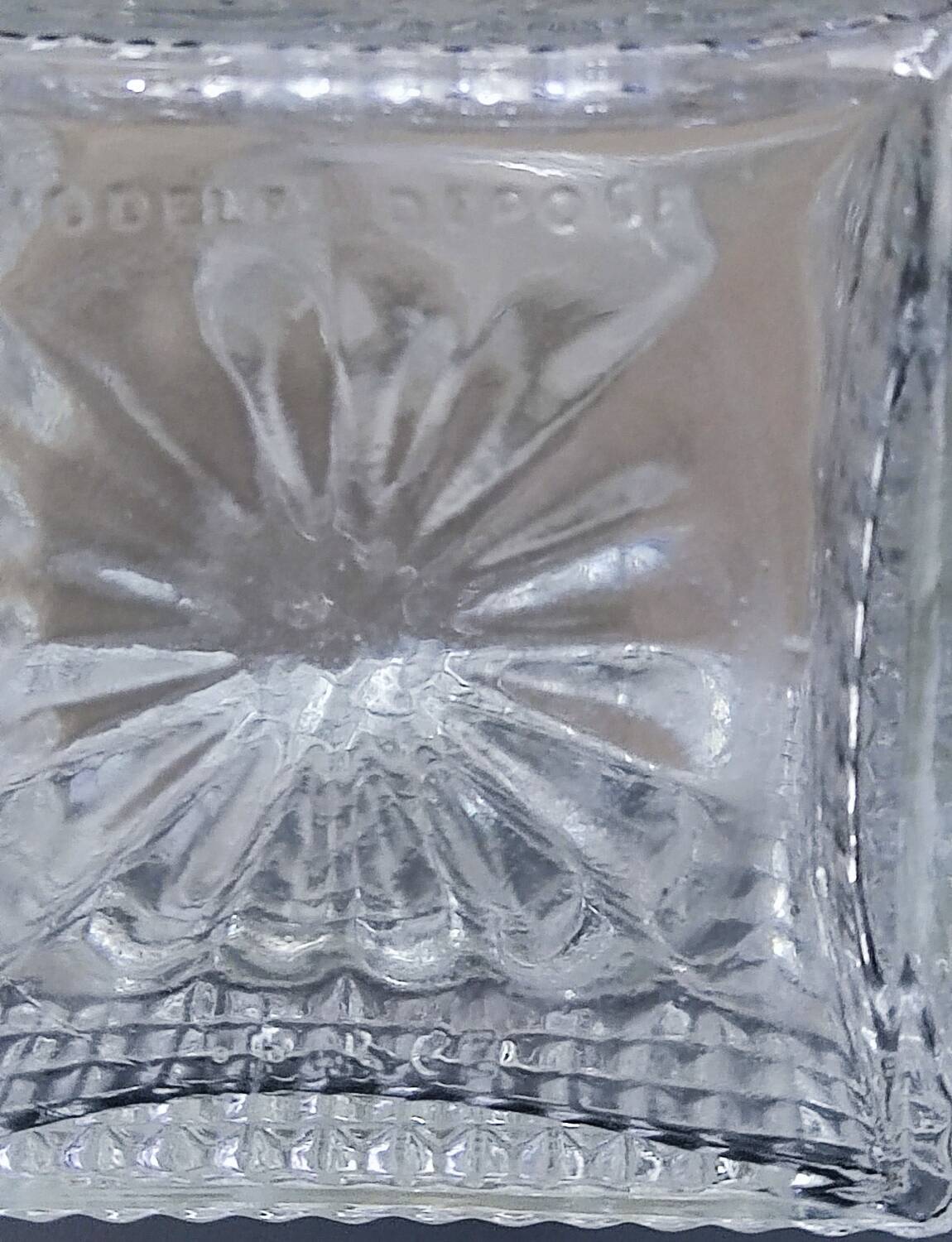 Large whisky decanter from France