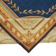 Handmade European Vintage Aubusson Kilim 304 cm x 457 cm