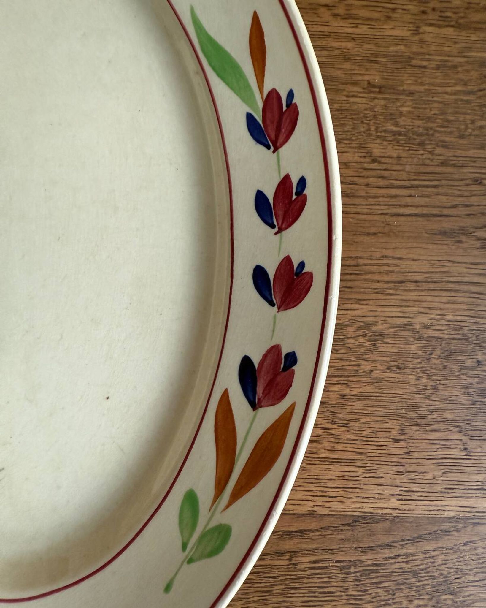 Gien Jeannine ironstone oval dish
