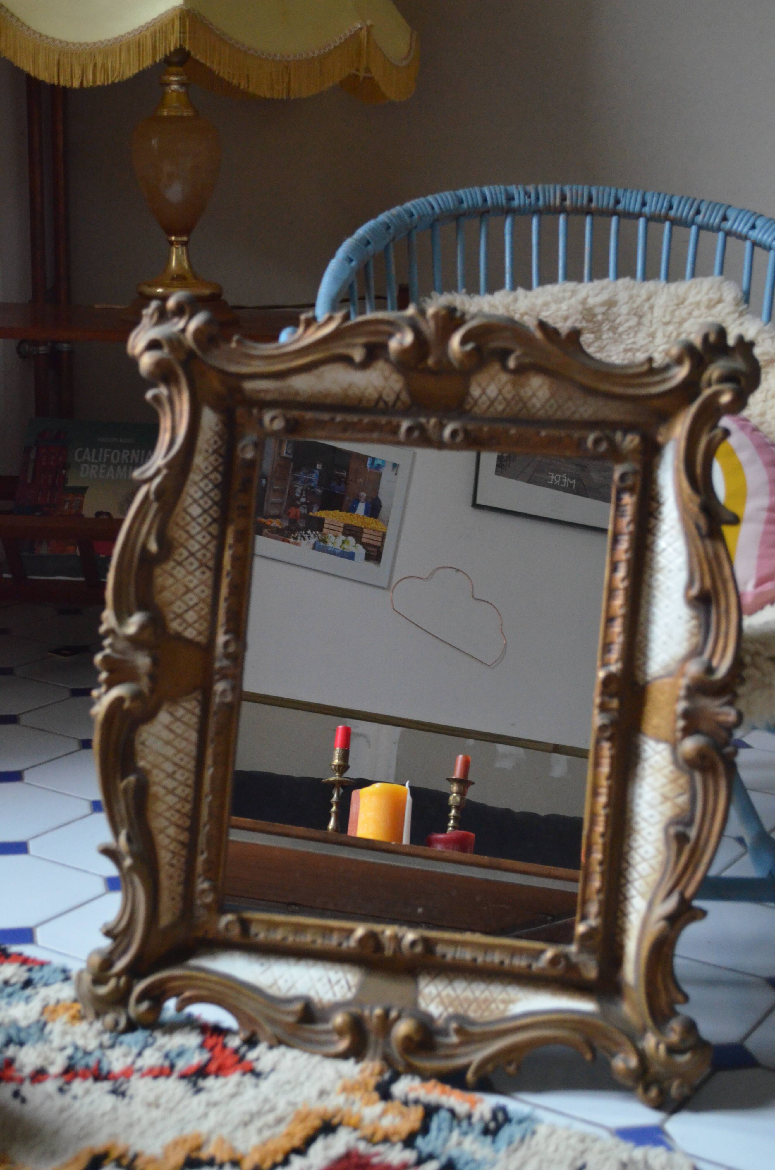 Baroque mirror 60x50cm