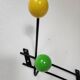 Vintage wall coat rack