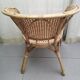 Bench set & rattan chair