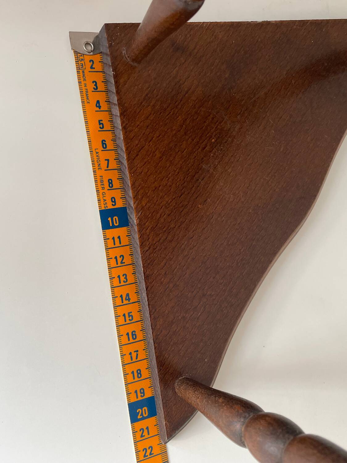 Small corner wall shelf