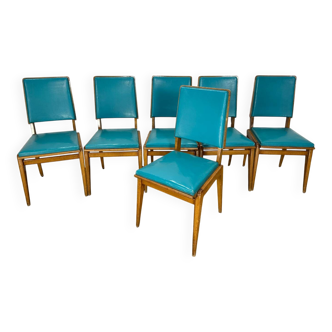 Vintage chairs with tapered legs