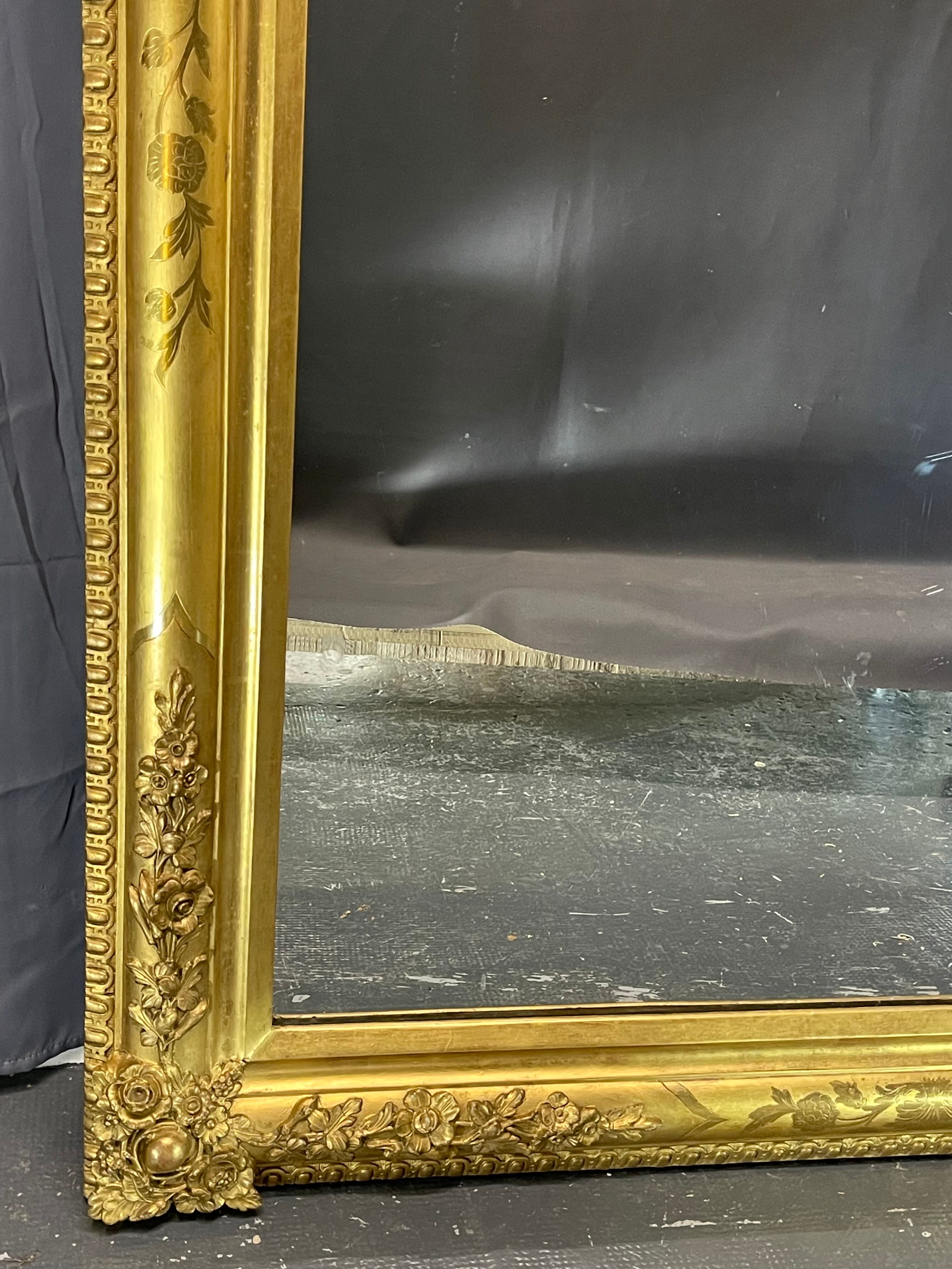 Mirror 174 x 114 cm louis philippe