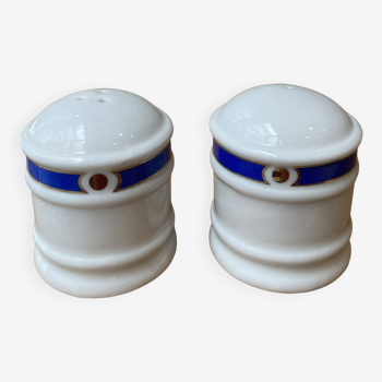 Philippe Deshoulières porcelain salt and pepper shakers