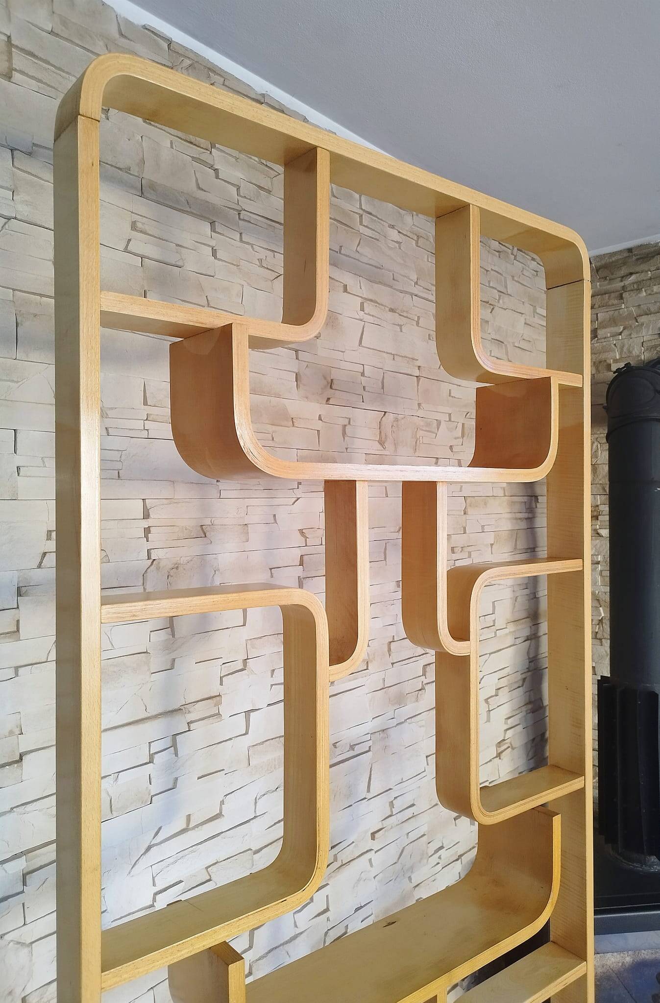 Wall Divider by Ludvik Volak for Drevopodnik Holesov