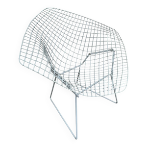 chaise Diamond en rilsan - gris